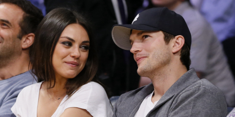 Mila Kunis e Ashton Kutcher estão esperando seu segundo filho