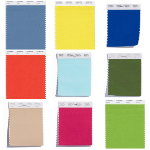 Pantone antecipa tendências e divulga as 10 cores da Primavera 2017