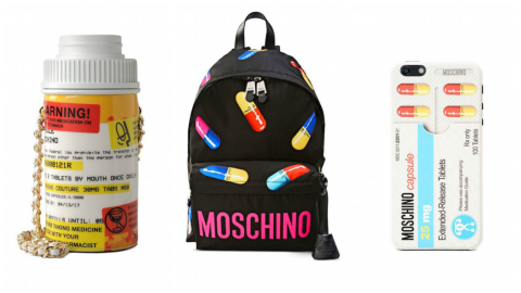 Coleção da Moschino é removida de loja por estimular uso de drogas controladas
