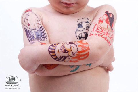 Tatuagens temporárias para crianças custam a partir de R$ 1. Veja onde comprar!