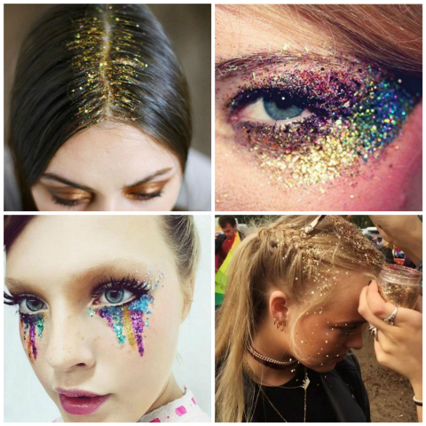 10 estilos para usar o glitter como maquiagem no Carnaval