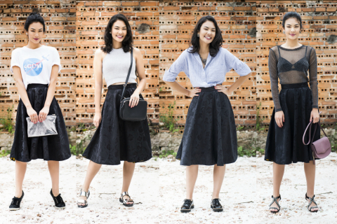 Viver Bem começa nova série de moda em vídeo: 4 looks com uma peça