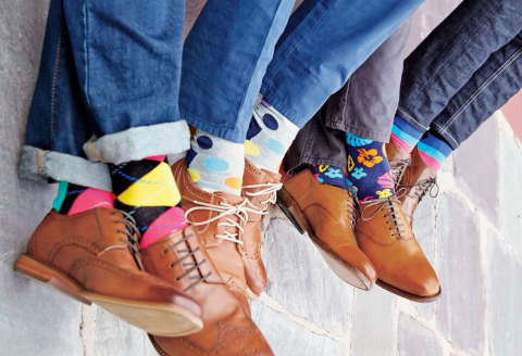 Garimpo Viver Bem: meias masculinas divertidas a partir de R$ 9,99