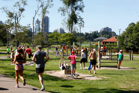 Dia Nacional da Saúde: dicas de exercícios gratuitos em 7 parques de Curitiba