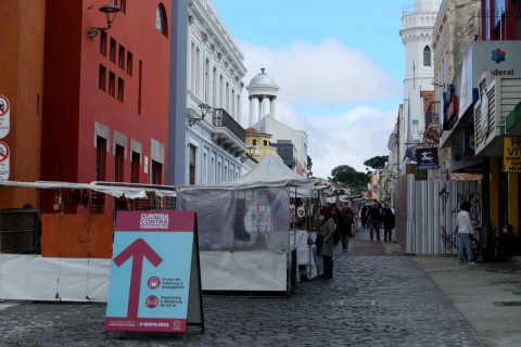 Ela voltou! Feira do Largo da Ordem retoma as atividades  aos domingos