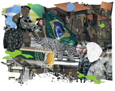 Faltaram militares para as escolas cívico-militares