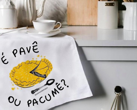 Marcas curitibanas apostam em panos de prato leves e divertidos