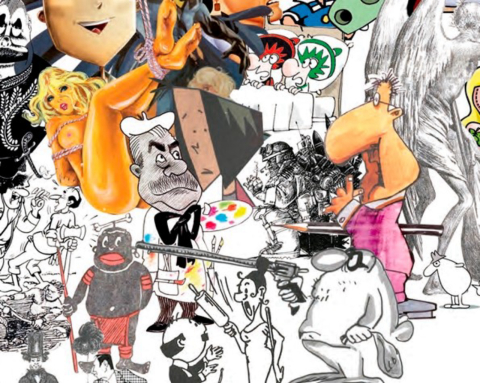 Charges, cartuns e quadrinhos de Curitiba são tema de livro e live nessa sexta-feira