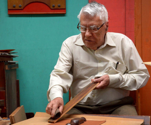 Aos 94 anos, Antonio Arney terá suas obras expostas em Piraquara, sua cidade natal