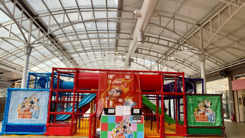 Parque infantil da Turma da Mônica é a mais nova atração de shopping de Curitiba