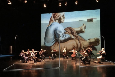 Apresentação virtual da Orquestra Sinfônica do Paraná conta com exibição de obras de Portinari