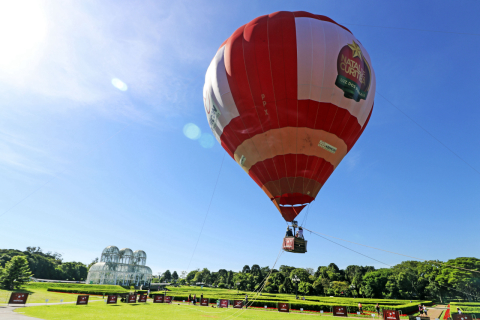 Após adiamento, voo de balão no Jardim Botânico estreia nesta quarta-feira (24)