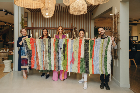 Ação interativa: Obra Nossa e Bali Garden criam obra do zero em evento