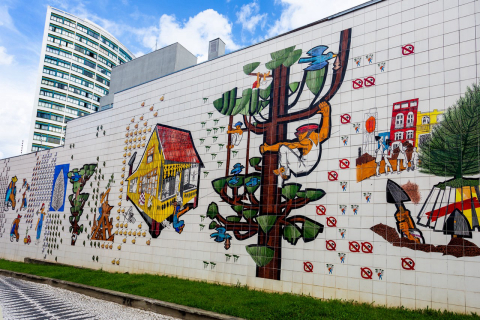 A presença de Poty: as obras do artista espalhadas por Curitiba