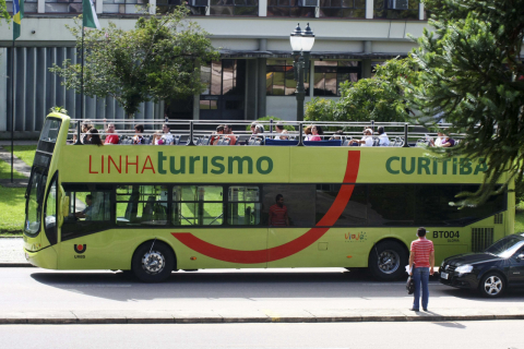 Movimento na Linha Turismo de Curitiba cresceu mais de 560% no primeiro semestre