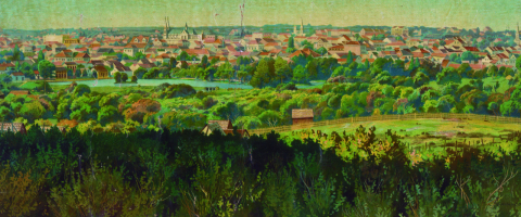 Panorama da Curityba de 1909