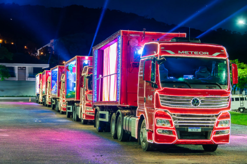 Caravana de Natal passará por Curitiba e São José neste sábado (23); confira a rota