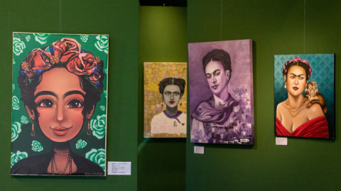 Com entrada gratuita, exposição em homenagem a Frida Kahlo fica em cartaz até março