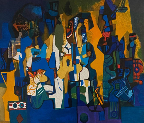 Exposição apresenta aquarelas e gravuras de consagrados artistas paranaenses e brasileiros