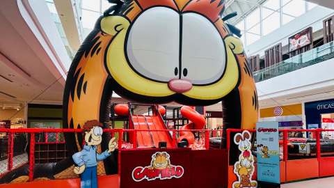 Parque do Garfield chega a São José dos Pinhais