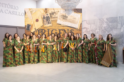 Orquestra feminina Ladies Ensemble apresenta Concerto de Música Brasileira