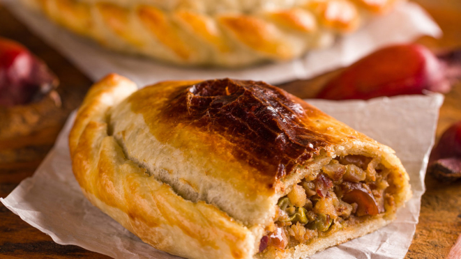 Empanada de pinhão é uma das atrações do Festival de Empanadas do Al Paso. Foto: Guto Souza/Divulgação