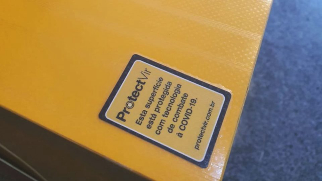 Um selo que atesta a proteção foi criado para ficar visível aos clientes.