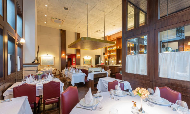 Um dos ambientes do novo Ile de France.