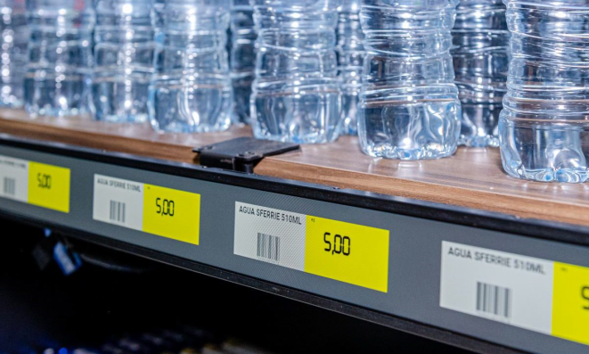 Esqueça as placas de papel: No futuro, gôndolas serão digitais.