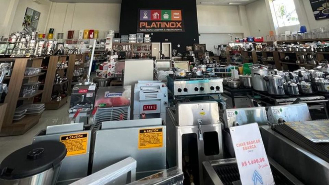 Marca oferece mais de 10 mil itens entre equipamentos e utensílios.