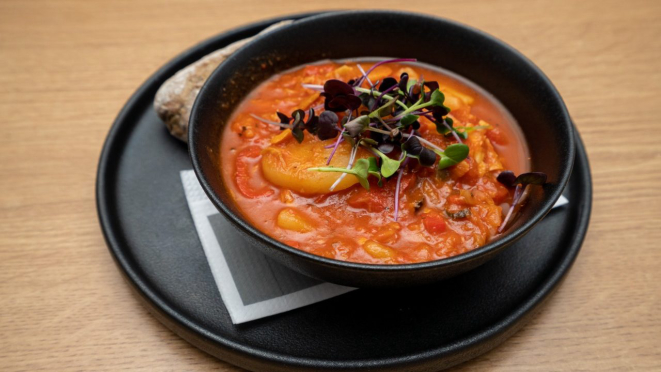 Bacalhau à Vizcaína ou Bacalao: único prato típico da Noruega que leva o bacalhau seco e salgado.