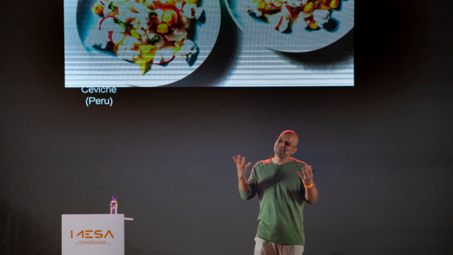 Ivan Brehm, do restaurante Nouri, em Singapura, inovação e restauração são etimologicamente ligadas. “A cozinha como arte é uma janela para enxergar o outro e se enxergar”.