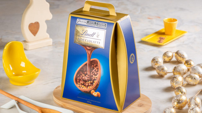 Com avelãs na casca, Nocciolatte da Lindt foi o destaque na categoria Com adição de ingredientes.
