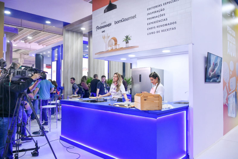 “Comida que faz bem” é tema inaugural da aula-show do Bom Gourmet e RPC, na ExpoApras