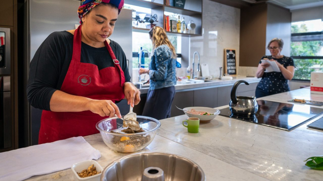 A chef Patrícia Lisboa também desenvolveu receitas para o projeto do Mapa da Cultura Alimentar.