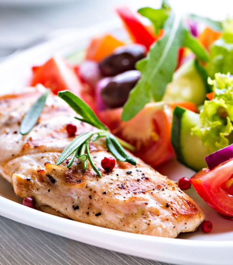 Você tem uma receita com carne branca?