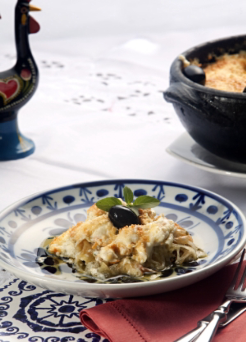 Bacalhau natas tradicional
