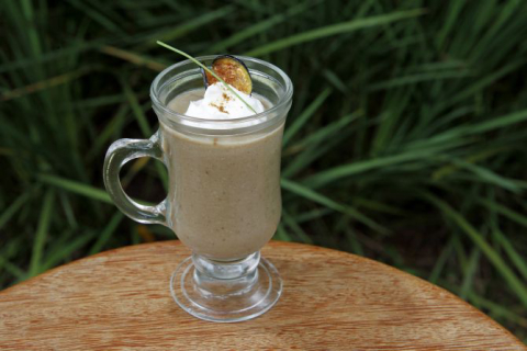 Cappuccino de berinjela