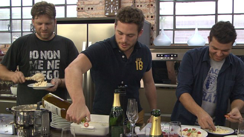 Homens Gourmet visitam redação do Bom Gourmet