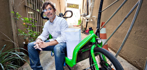 Ciclista, padeiro e professor