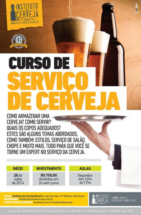 Instituto da Cerveja divulga agenda de cursos
