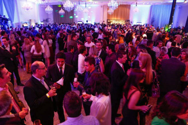 Convidados durante a festa de premiação de 2013. Foto: Brunno Covello / Agencia de Noticias Gazeta do Povo