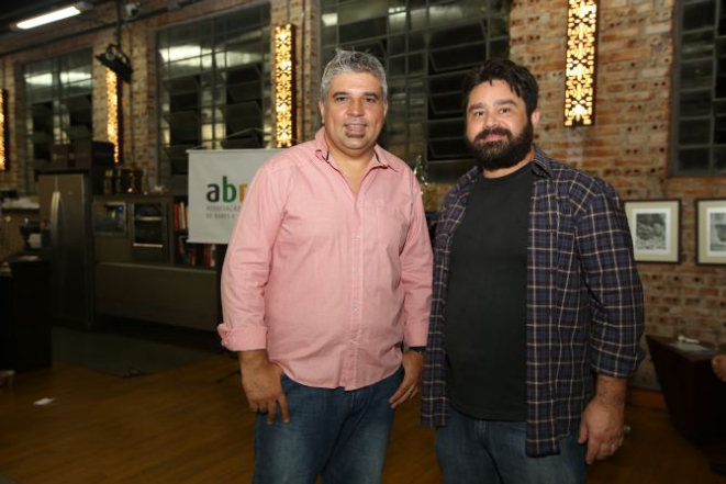 Os empresários Délio Canabrava e Divaldo Maciel. Foto: Giuliano Gomes / Gazeta do Povo.