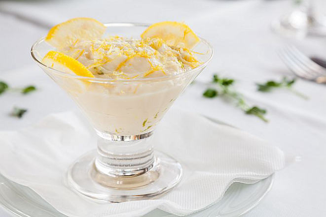 Mousse de limão siciliano. Foto: Fernando Zequinão/Gazeta do Povo