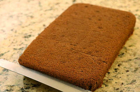 Pão-de-ló de chocolate