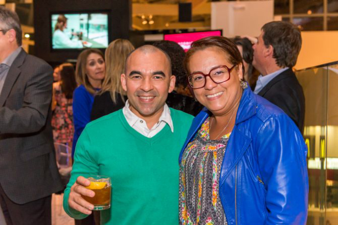 Os chefs Ivan Lopes, do Mukeka, e Eva dos Santos, do Bistrô do Victor. Foto: Fred Kendi/Gazeta do Povo<br>