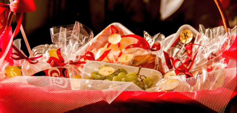 Sugestões de cestas de café da manhã