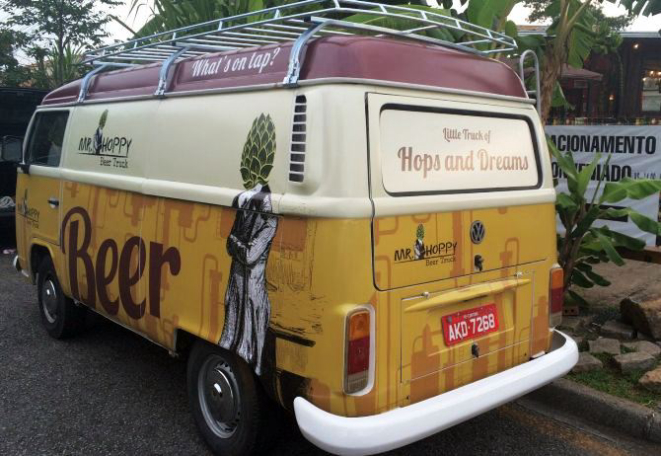 Mr. Hoppy Beer Truck. Foto: Divulgação