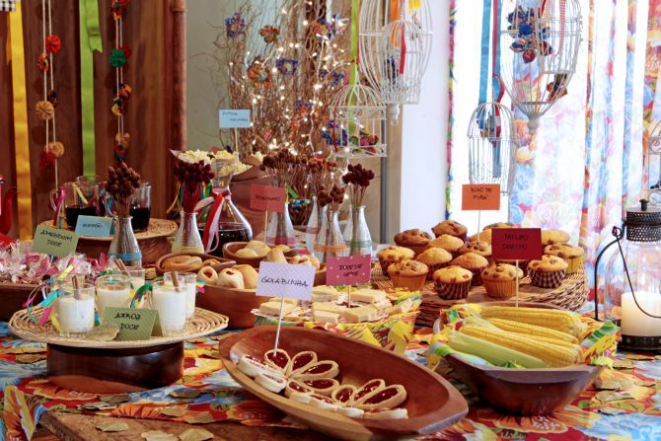 Quitutes de festa junina preparados pela chef Gabriela Paludo, da Bella Banoffi. Foto: Antônio More/Gazeta do Povo
