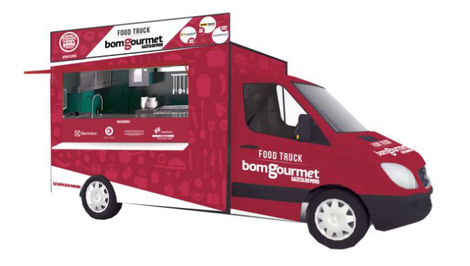 Bom Gourmet terá um truck com aulas-show e redação móvel. Imagem: Reprodução